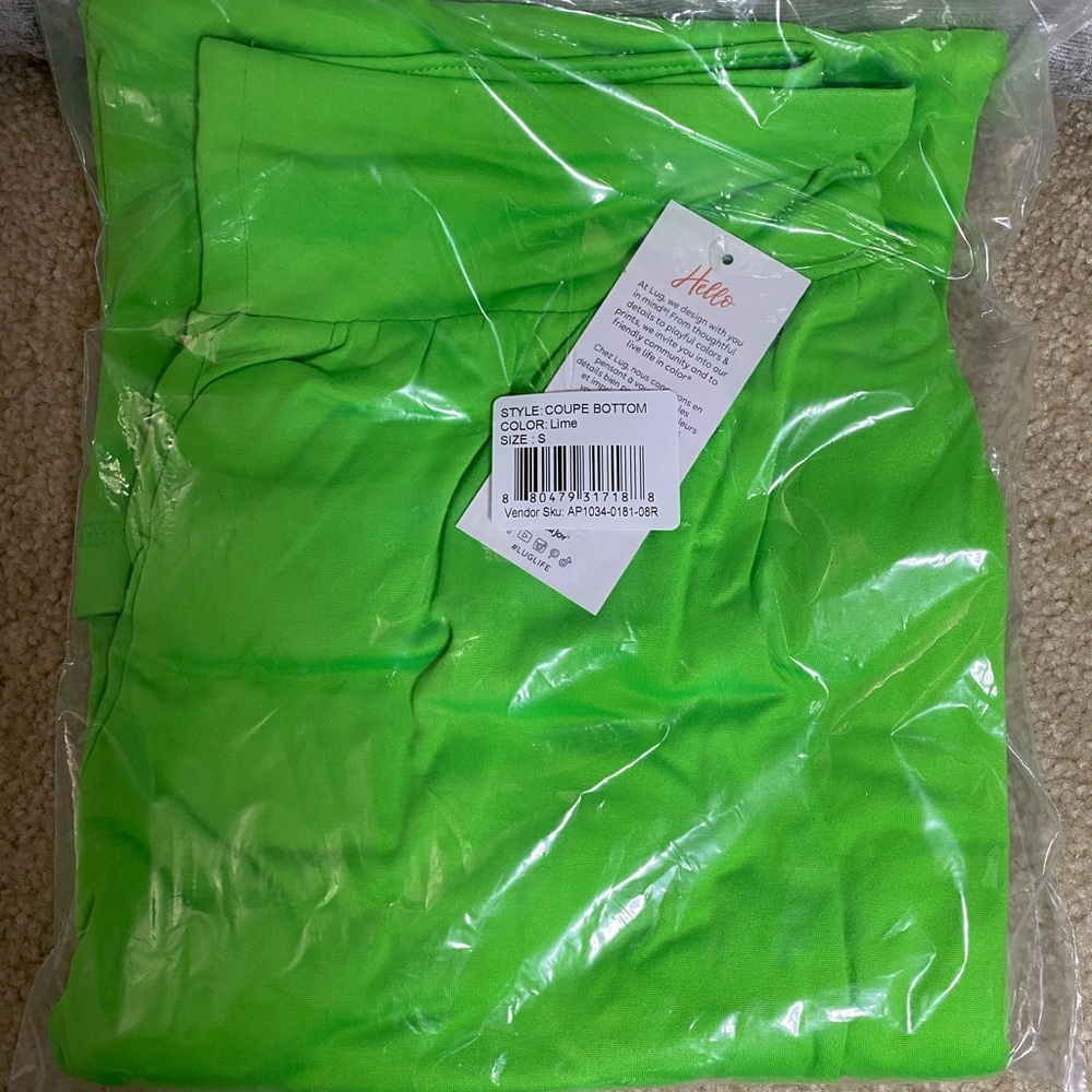 Lug Lime Green Coupe Bottoms